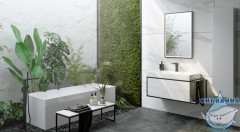 Тумба Aqwella Clarberg Logic 80 L с раковиной Toledo 70 белый глянцевый