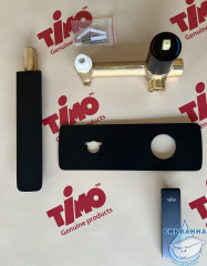 Смеситель для раковины встраиваемый Timo Helmi 4071/03SM (черный матовый)