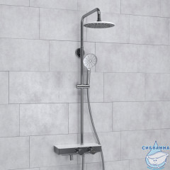 Душевая система Wasserkraft 230 1 режим A113.067.127.CH Thermo (хром)