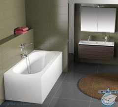 Акриловая ванна Riho Carolina 180x80 с каркасом