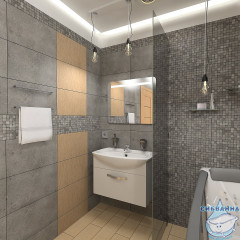 Тумба подвесная 1Marka Вита 65 (1 ящик) с раковиной Балтика 65 с 1 ящиком белый глянец