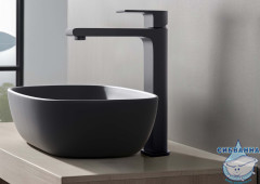 Смеситель для раковины Aquatek Лира AQ1404MB (черный матовый)