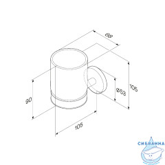 Стакан Am.Pm X-Joy A85A34300