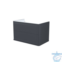 Тумба подвесная, 80 см, темно-серый, Oxford Neo, IDDIS, OXN80D0i95 подходит умыв. 0108000i28