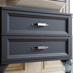 Тумба Aqwella 5 Stars LaDonna 80 черный матовый с раковиной LaDonna 70