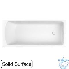 Ванна из искусственного камня Whitecross Coin 175x70 (белый матовый)