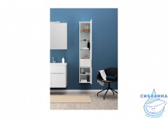 Пенал подвесной Aquanet Латина 35 белый 179606