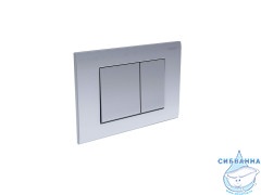Кнопка смыва Aquatek KDI-0000011 хром матовый
