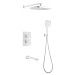 Душевая система Abber Weiss Insel 250 1 режим AF8050W (белый)
