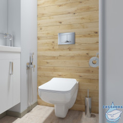 Кнопка смыва Iddis Unifix UNI05CHi77 хром глянцевый