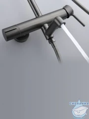 Душевая система Calypso CS2420-9 250 1 режим (оружейная сталь)