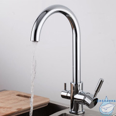 Смеситель кухни Frap F4352 (хром)