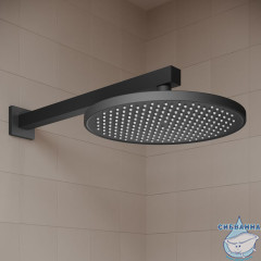 Душевая система Iddis Optima Home 250 1 режим OPHBL02i67 (черный матовый)