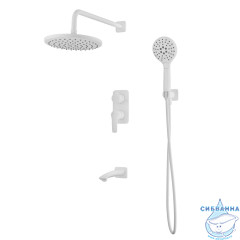 Душевая система Iddis Ray 230 1 режим RAYWT03i68 (белый матовый)