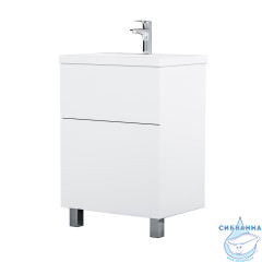 Тумба под раковину Am.Pm Gem 60 белый глянец