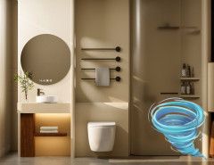 Унитаз подвесной безободковый Abber Bequem  AC1100T с сиденьем Soft Close (микролифт) (белый)