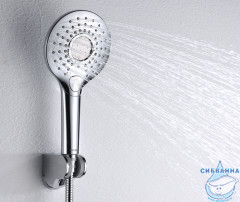 Ручной душ WasserKRAFT 3 режима A101 (хром)