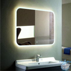 Зеркало Calypso Demure Led 100x70 с подсветкой, с музыкальным блоком, подогревом ЗЛП259