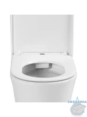 Унитаз напольный безободковый Azario Vise с бачком и сиденьем Soft Close (микролифт) AZ-1343BT