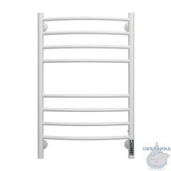 Полотенцесушитель электрический Terminus Классик П8 50х80 белый матовый (с возможностью скрытого подключения, подключение справа)