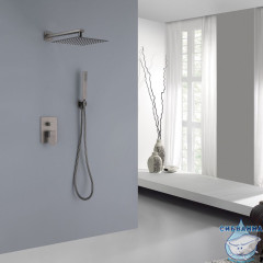 Душевая система Abber Daheim 250 1 режим AF8219NG (никель)