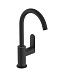 Смеситель для раковины Hansgrohe Rebris S 72536670 (черный матовый)