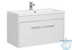 Тумба под раковину Aquanet Августа 100 белый 210019