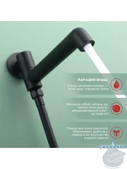 Душевая система Raglo 250 1 режим R20.27.06 (черный)