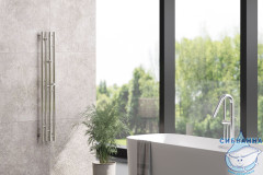 Полотенцесушитель электрический Сунержа Кантата 150 (с возможностью скрытого подключения справа) (сатин)