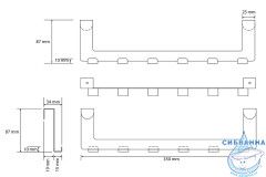 Крючок Bemeta Dark 101106230