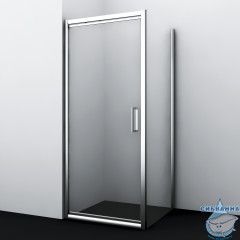 Душевое ограждение Wasserkraft Salm 100x100 профиль хром, стекло прозрачный 27I19 (без поддона)