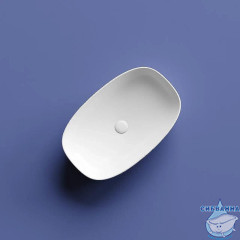  Раковина на столешницу 60 см Ceramicanova Element CN6049MW (белый матовый)