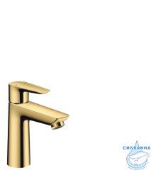 Смеситель для раковины Hansgrohe Talis E 71710990 (с донным клапаном) (золото)