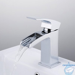 Смеситель для раковины Gappo G1007-20 (без донного клапана) (хром)