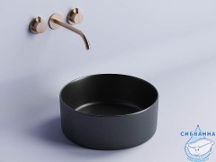 Раковина на столешницу 36 см Ceramicanova Element CN6032MB (черный матовый)