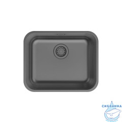 Мойка, нерж. сталь, графит, 533*433, Mate, IDDIS, MAT53GMi77