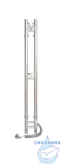 Полотенцесушитель электрический Санприз Дуэт 10Х120 R (хром) (подключение R)