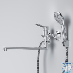 Смеситель для ванны AM.PM X-Joy F85A90100 (хром)