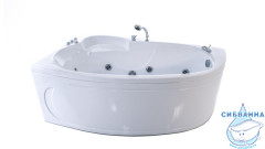 Акриловая ванна Тритон Изабель 170х100 правая с каркасом