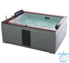 Акриовая ванна Gemy G9052 II B L 186х151 с гидромассажем