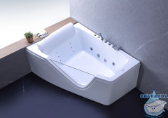 Акриовая ванна Gemy G9056 B L 170х130 с гидромассажем