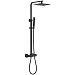 Душевая система Abber Daheim 250 1 режим AF8260B (черный матовый)
