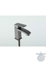 Смеситель для раковины Frap F1076-9 (оружейная сталь)