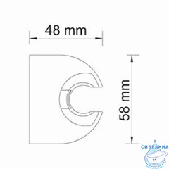 Держатель душа Wasserkraft A223