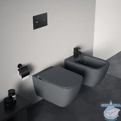 Унитаз подвесной безободковый  Ideal Standard i.life B с сиденьем Soft Close (микролифт) T533058