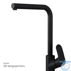 Смеситель для кухни AM.PM Like F8005022 (черный матовый)