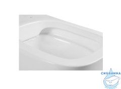 Унитаз подвесной безободковый Aquatek Дива AQ2012-00 (с сиденьем Soft Close (микролифт) 