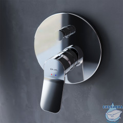 Встраиваемый смеситель для ванны AM.PM X-Joy F85A45000 (хром)