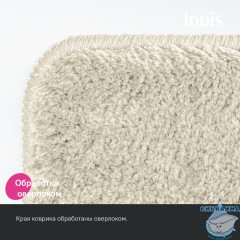Коврик для ванной комнаты, 70x120, микрофибра, бежевый, IDDIS, BSQL01Mi12IT