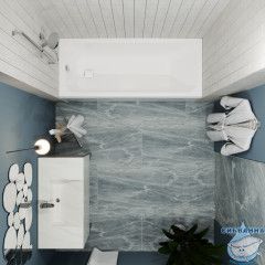 Акриловая ванна Тритон Прага 170x70